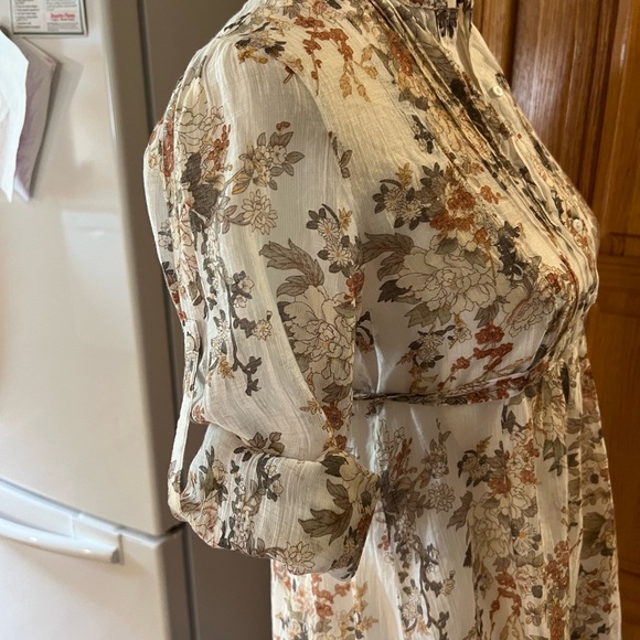 NWT Sweet Long Sleeve Babydoll Dress/Tunic Top Size Small - Picture 5 of 11